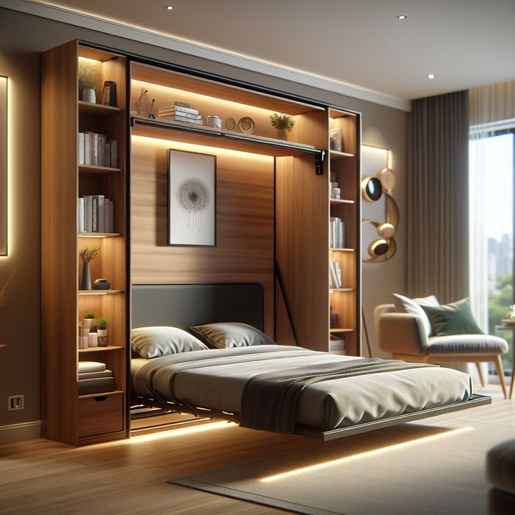 Wall mounted beds
